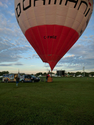 This is a beautiful hot air balloon